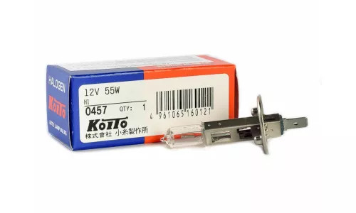 Лампа галогенная H1 12V 55W KOITO 0457