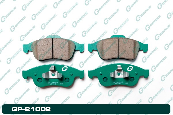 Колодки тормозные дисковые G-brake GP-21002