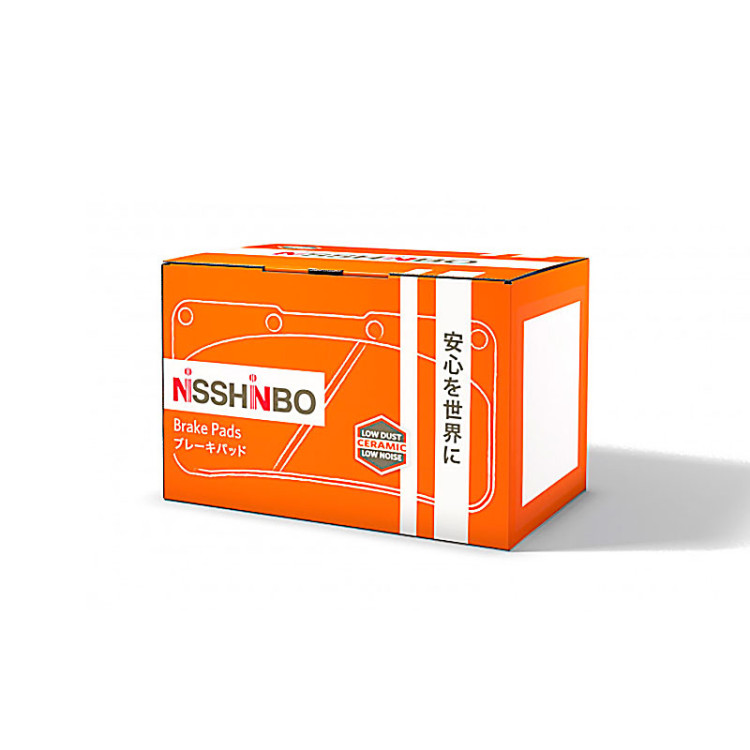Колодки тормозные дисковые передние NISSHINBO PF-3500