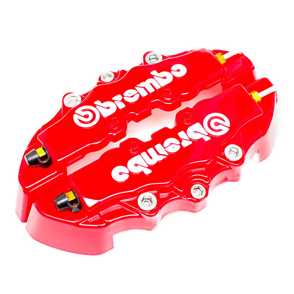 Накладки на суппорта BREMBO 3D, средние, цвет красный
